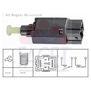 spínač brzdových světel (4 piny) KW