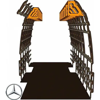 Příslušenství ke karavanu Rám horní skříňky MAR-VAN pro MB Sprinter a VW Crafter varianta pro výšku vozu H2, rozměr 310 x 250 mm