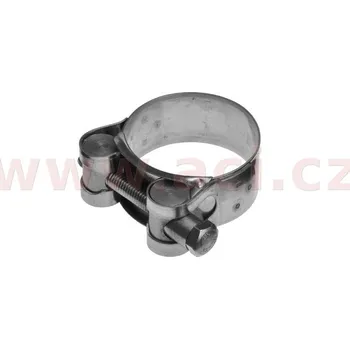 hadicová spona spona výfuku nerez plochá, průměr 36-39 mm, šířka 20 mm