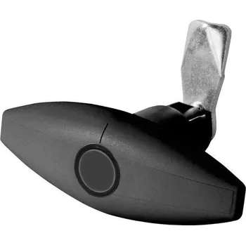 Příslušenství ke karavanu Zámek úložného prostoru bez zámkové vložky varianta Rozměry: 110 x 42 mm, černá