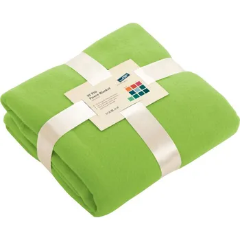 Dětská deka James & Nicholson Fleecová deka - onesize lime green