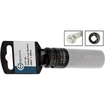 nástavec pro rázové utahováky (šroub kola Mercedes MS17, délka 88 mm)