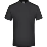 James & Nicholson Tričko s výstřihem do V - M black