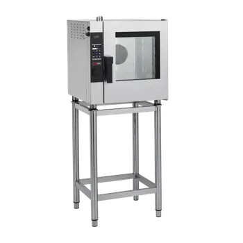 konvektomat Konvektomat elektrický 5x GN 2/3 automatické mytí nástřik 230 V | REDFOX - EPD 0523 EAM