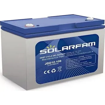 solární baterie Gelová baterie Solarfam 100Ah