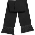 Beechfield Pletená šála "Classic" - onesize black