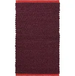 Vínový jutový koberec 50x80 cm Notes – Mette Ditmer Denmark ID_1796812