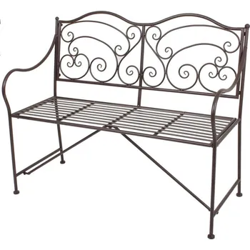 Zahradní lavice Garden Pleasure 950394 Garden Pleasure Vesuv Gartenbank schwarz | g-8374