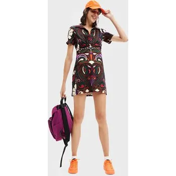 Dámské šaty Desigual Každodenní šaty Celia 22WWVW19 Barevná Regular Fit M