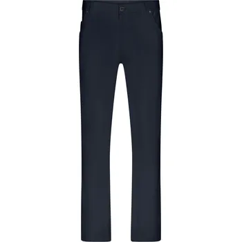 Pánské kalhoty James & Nicholson Pánské elastické kalhoty - (42) navy