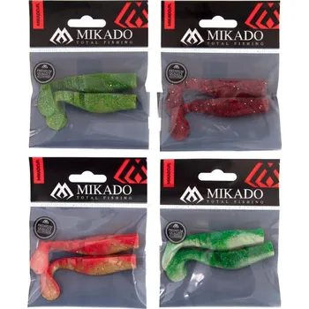 2ks - Gumová Nástraha Mikado Fishunter II 5,5cm Fluo Mix