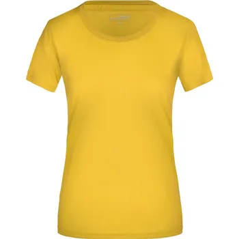 Dámské tričko James & Nicholson Dámské žerzejové sportovní tričko - XXL yellow