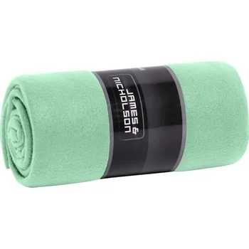Dámské tričko James & Nicholson Fleecová deka - onesize soft green/green