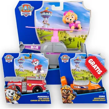 Figurka AKCE: Tlapková patrola základní vozidla Skye + Marshall + Zuma ZDARMA