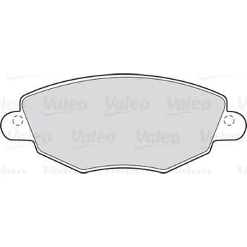 Brzdová destička Sada brzdových destiček, kotoučová brzda VALEO 301433