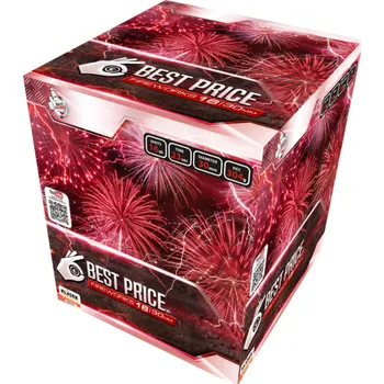 Zábavní pyrotechnika Kompaktní ohňostroj Best Price / Black Panther/ - 16ran / 30mm