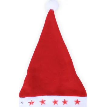 Vánoce Vánoční čepice Santa Claus (blikající)
