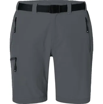 Pánské kalhoty James & Nicholson Pánské trekingové kalhoty krátké - 3XL carbon