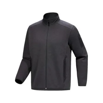 Pánská softshellová bunda Arcteryx Covert Cardigan Men Black Heather II černá L
