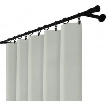 Závěs Zatemňovací závěs s řasicí páskou – Blackout Royal Silver, světle šedá