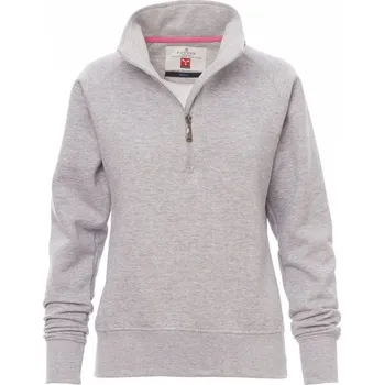 Dámská mikina Payperwear Dámská mikina Miami se stojáčkem v melírové variantě Barva: šedá melange, Velikost: S