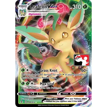 Karetní hra Leafeon VMAX 008/203 - Prize Pack Series Cards