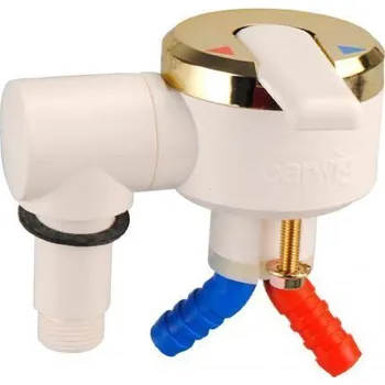 Příslušenství ke karavanu Sprchový směšovací ventil Barwig Perfect barva bílá + zlatá