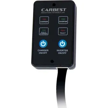 Příslušenství ke karavanu Dálkové ovládání pro měniče napětí Carbest Sine Power