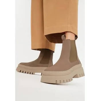 Dámské kozačky Kotníková obuv s elastickým prvkem Tamaris 1-25494-41 Hnědá 38