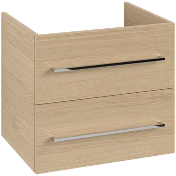 Koupelnový nábytek Villeroy & Boch AVENTO - Skříňka pod umyvadlo 576x484 mm, 2 zásuvky, Nordic Oak A88900VJ