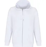 SOL's Collection Unisex mikina s kapucí z těžké bavlny - XS white