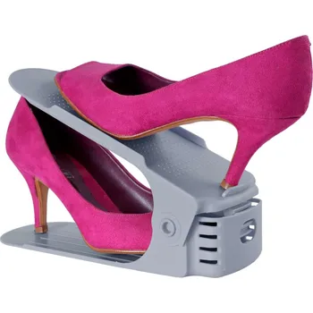 Sada nastavitelných držáků na boty 10 ks Choper šedá