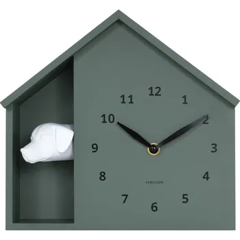 Nástěnné hodiny Peeking Doggy – Karlsson ID_1815804