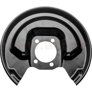 Brzdový kotouč Ochranný plech proti rozstřikování, brzdový kotouč VAN WEZEL 5437373