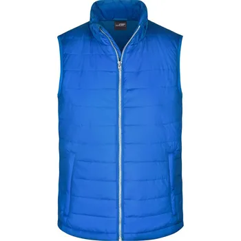 Pánská vesta James & Nicholson Pánská prošívaná vesta - S royal