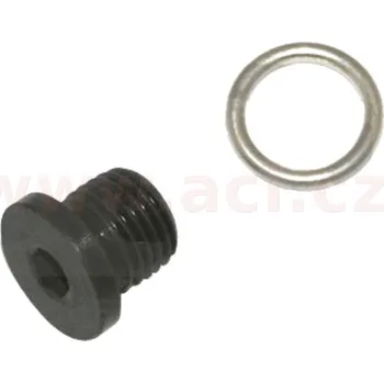 výpustný šroub olejové vany M14x1,5, délka 15mm, vč. těsnění (ŠKODA, VW)