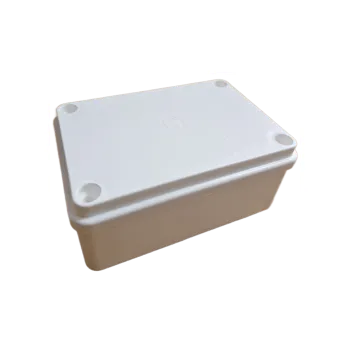 Elektroinstalační krabice Bílá elektroinstalační krabice na povrch 120x80x50mm, IP65 S-BOX 216B Pawbol