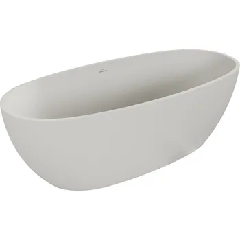 Vana Volně stojící vana Mexen Torino z konglomerátu 155 x 78 cm, matný beton - 57271557861