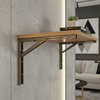 Nábytkové kování Interex Skládací konzola kovová / Satina 400 mm