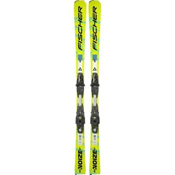 Sjezdové lyže Lyže Fischer RC4 NOIZE ST YELLOW SUPERFLEX + RC4 Z12 GW - 165
