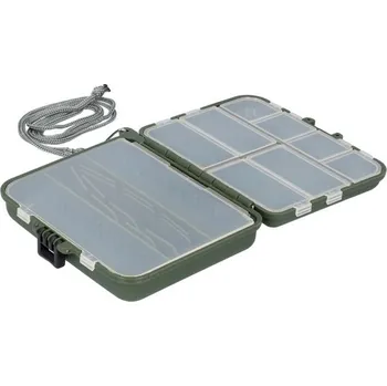 Pouzdro na rybářské vybavení Krabička Mikado Oboustranná Na Nástrahy H376 (12.5x10.5x3.5cm)