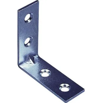 Příslušenství ke karavanu Kovový úhelník 90° se čtyřmi otvory