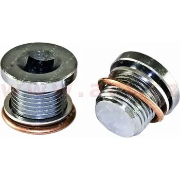 Autodíl výpustný šroub olejové vany M18x1.5 L=18 mm, celk. délka = 19 mm