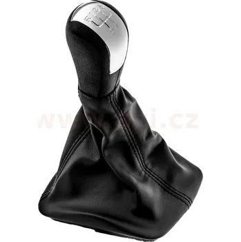 -1/09 rukojeť řadící páky chromová s černou manžetou (5-rychlostní)
