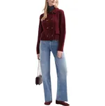 QS by s.Oliver dámské džíny Wide Leg 53Z2 2171855 Modrá 40/32