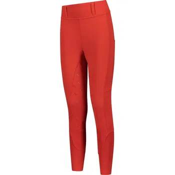 Dámské legíny Mrs. Ros Equestrian Legíny Romeé Mrs. Ros, dětské, zimní, cheeky red 6-7 let