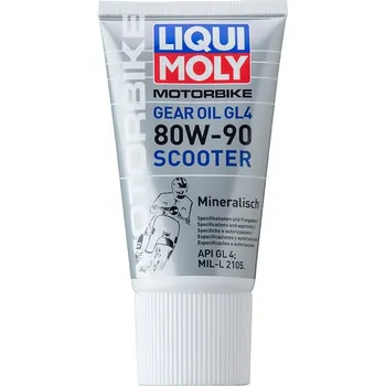 Motorový olej LIQUI MOLY Motorbike Gear Oil GL 4 80W-90 Scooter - minerální převodový olej 150 ml