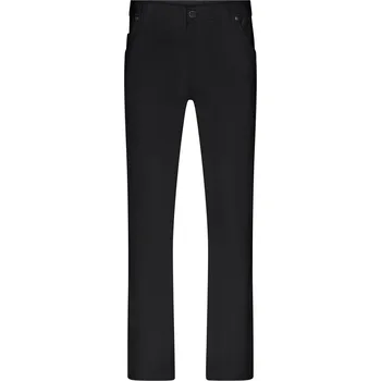 Pánské kalhoty James & Nicholson Pánské elastické kalhoty - (42) black
