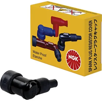 Zapalovací a žhavicí svíčka NGK koncovka zapalovací svíčky (fajfka) (NR 8336) zahnutá 90 barva černá