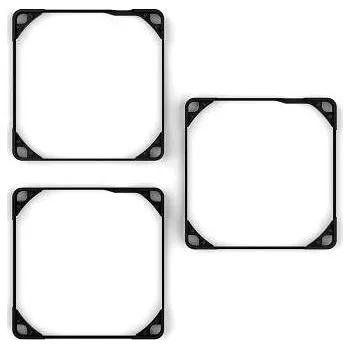 PC ventilátor Noctua NA-SAVG2 chromax.black 3x Anti-Vibration Gaskets